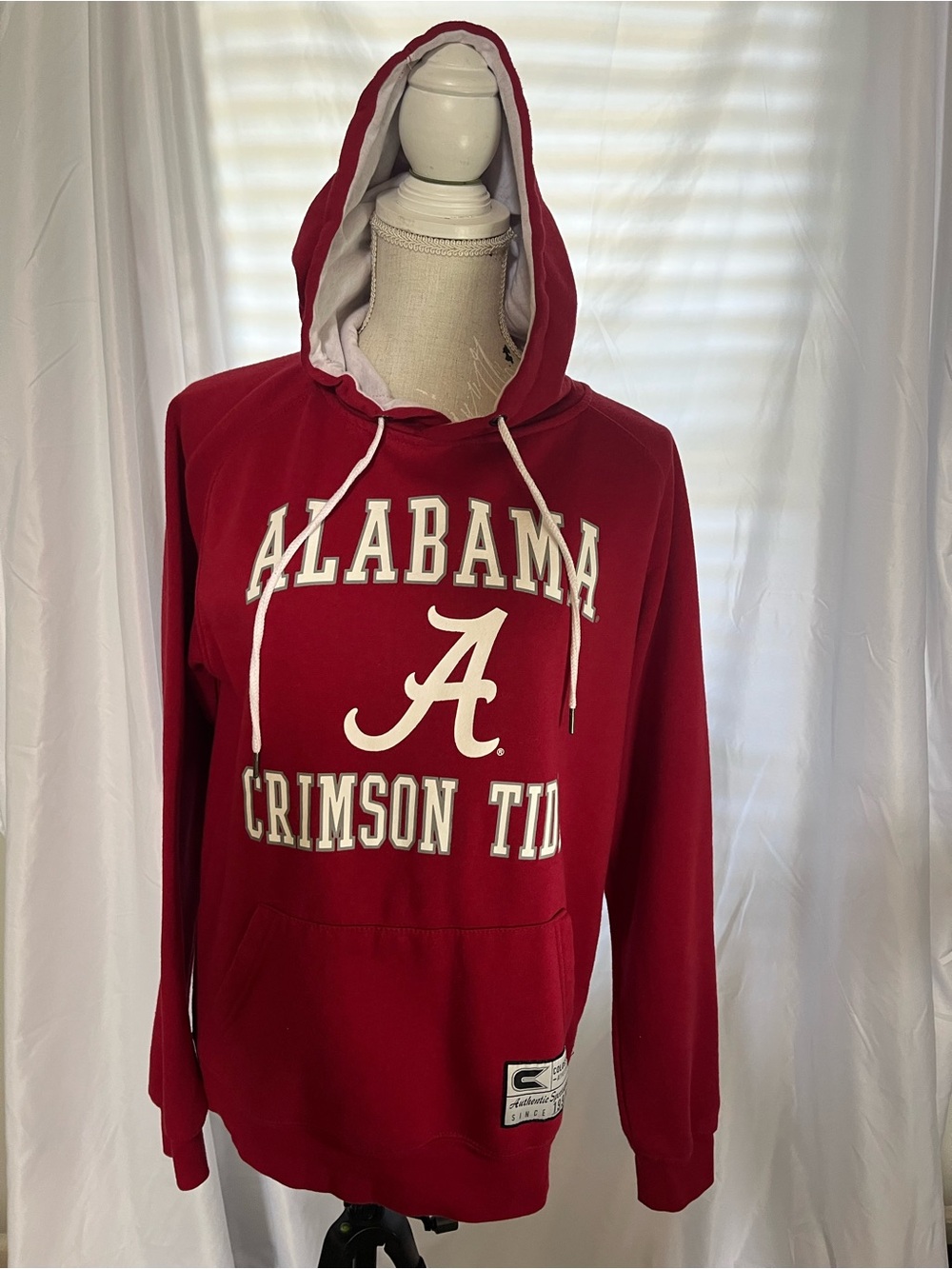 Alabama Crimson Tide Women's Crimson Hooded Sweatshirt